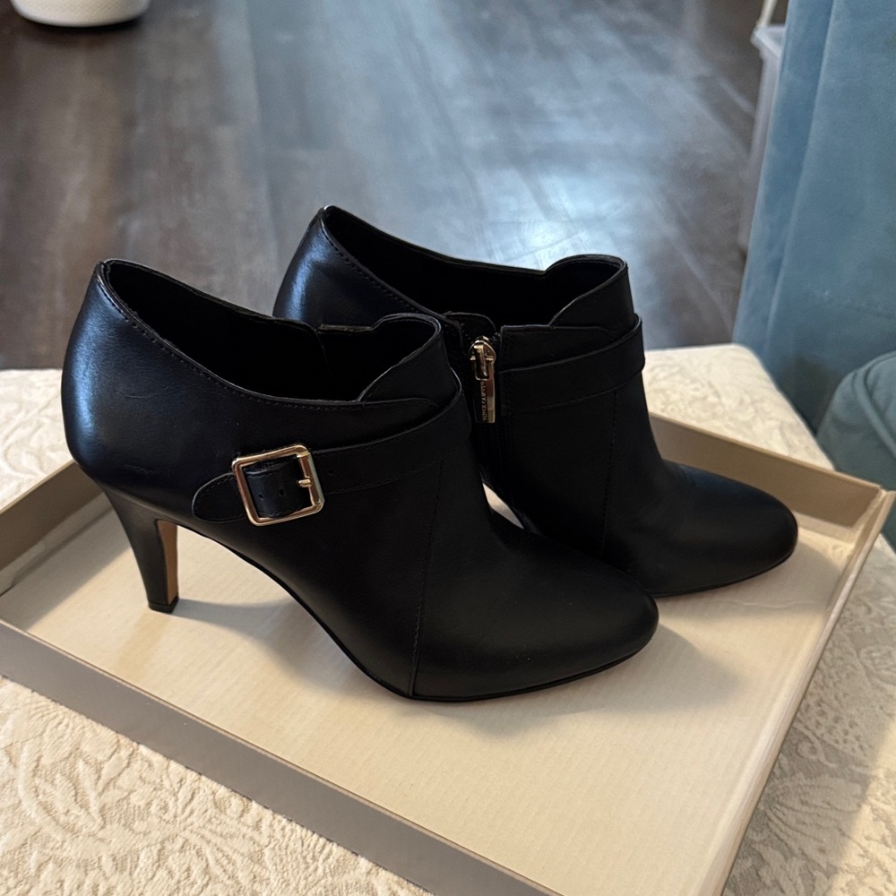 Vince Camuto Black Ankle Booties